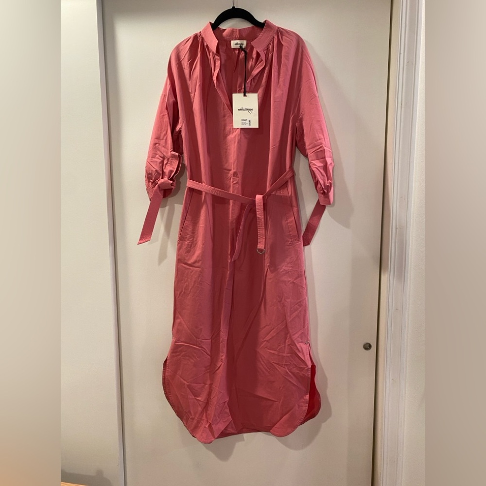 ottod’Ame pink cotton dress/caftan